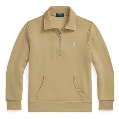 Dětská mikina Polo Ralph Lauren béžová barva, hladká, 323952467002 99094640