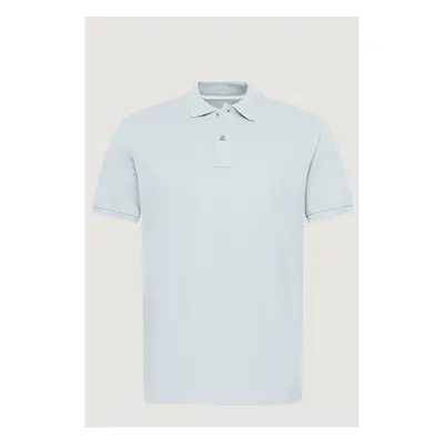 Premium Polo Slim Fit, Barva Blankytně Modrá 82613465