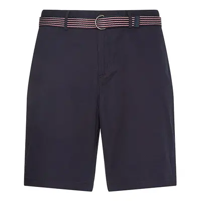 Tommy Hilfiger Shorts - HARLEM SHORT L.TWILL BELT blue 99082631