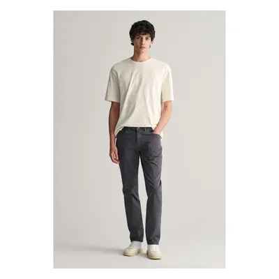 DŽÍNY GANT SLIM DESERT JEANS ANTRACITE 89451214