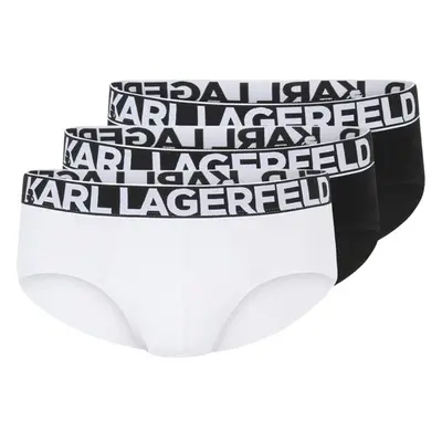 Karl Lagerfeld Boxerky černá / bílá 89318051