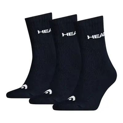 Ponožky Head Tennis Club Black (3 Pack) EUR 43-46 99101943