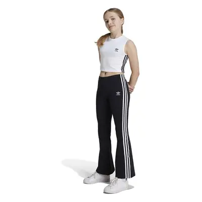 Dětské tepláky adidas Originals FLAI LEGGINGS černá barva, s aplikací, 98602963