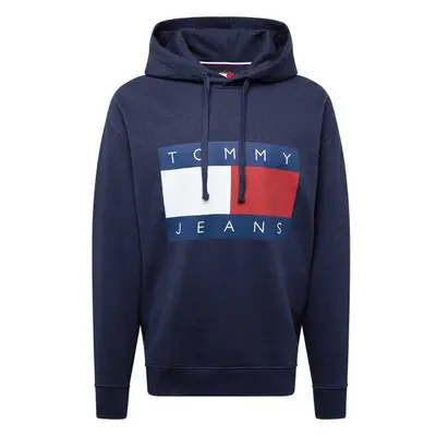 Tommy Jeans Mikina námořnická modř / červená / bílá 98746958