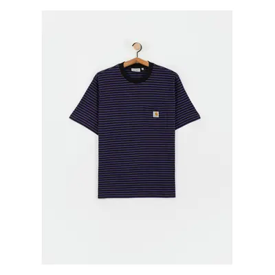 Carhartt WIP Verner Pocket (verner stripe/black/aura)fialová 99839336