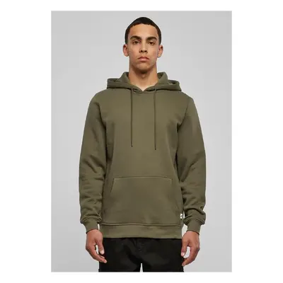 Urban Classics Bio Basic Hoody olivový 91218585