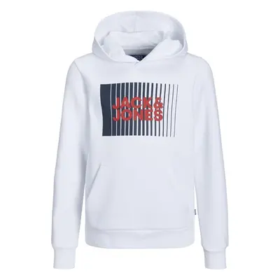 Jack & Jones Junior Mikina červená / černá / bílá 86137242