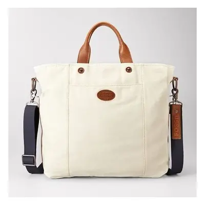 Taška Fossil Men Shoulderbag Carrier Utility Beige bílá 99580282