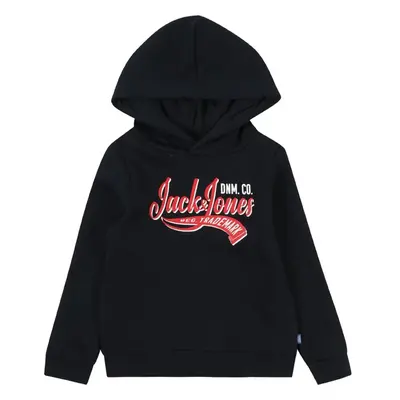 Jack & Jones Junior Mikina marine modrá / červená / bílá 92431467