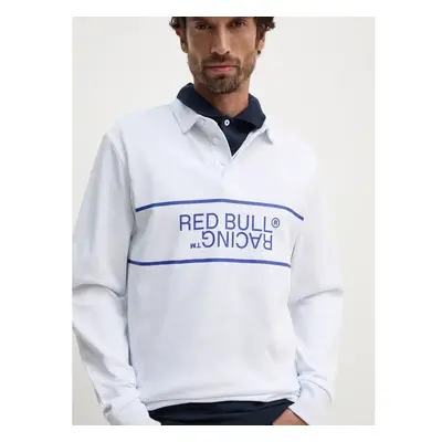 Bavlněné tričko s dlouhým rukávem Red Bull Racing x Pepe Jeans bílá 99232736