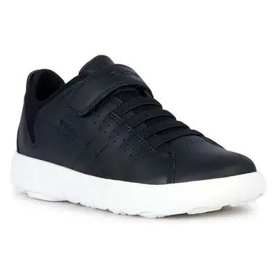 Dětské kožené sneakers boty Geox NEBCUP černá barva, J02AZB.4314 99254393