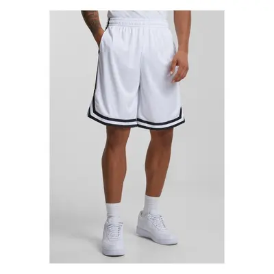 Urban Classics Stripes Mesh Shorts whtblkwht 91350887