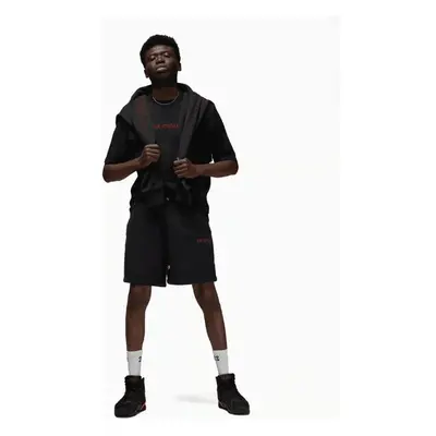 Jordan wordmark fleece short BLACK 90872298