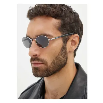 Sluneční brýle Persol IDA pánské, stříbrná barva, 0PO1018S 94225979