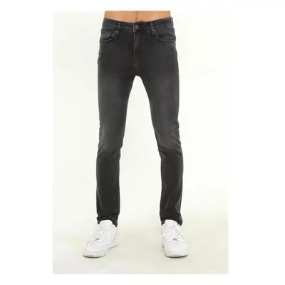 49153 Dewberry Expl Skinny Fit Mens Jeans-ANTHRACITE 99993636