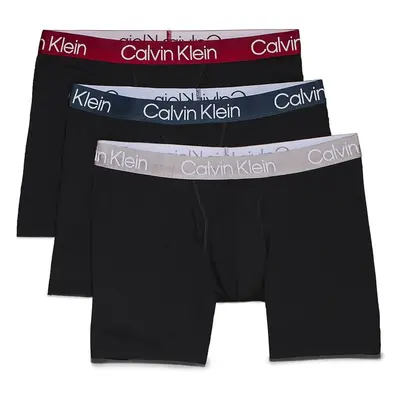 Calvin Klein Underwear Boxerky námořnická modř / šedá / červená / 100284322