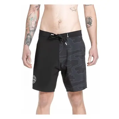 Meatfly pánské plavky Ernie Boardshorts 19 Morph Black | Černá 93719895