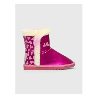 Dětské sněhule Agatha Ruiz de la Prada růžová barva 86137659