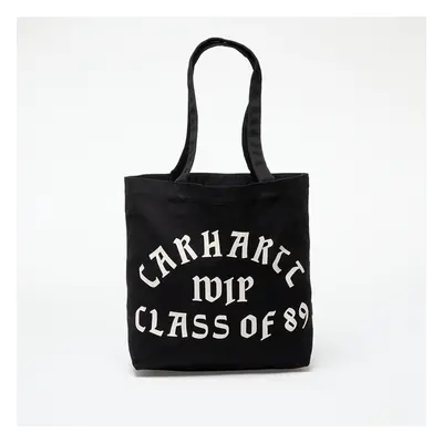 Taška Carhartt WIP Canvas Graphic Class of 89 Print Tote Bag Black/ 99439678