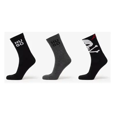 Hugo Boss Rib Skull Sock 3-Pack Multicolor 43-46 99218590