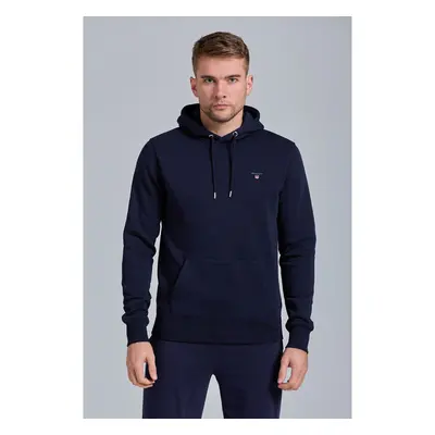 MIKINA GANT ORIGINAL SWEAT HOODIE EVENING BLUE 76936275