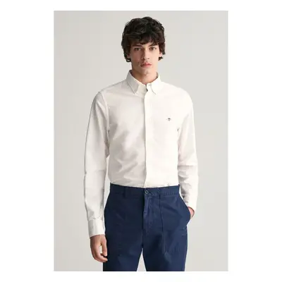 KOŠILE GANT SLIM OXFORD SHIRT WHITE 96191890