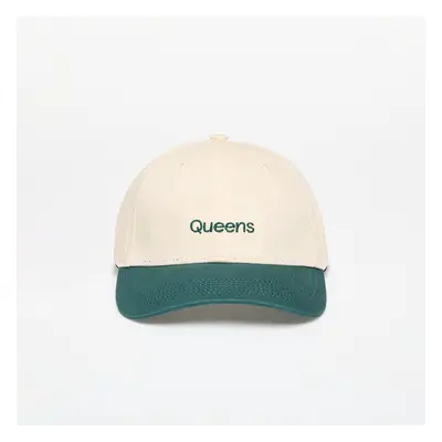 Kšiltovka Queens Essential Two Color Cap Natural/ Forest Green 100265723