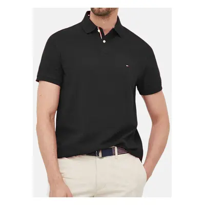 Pánské černé polo triko Tommy Hilfiger 55708 89854791