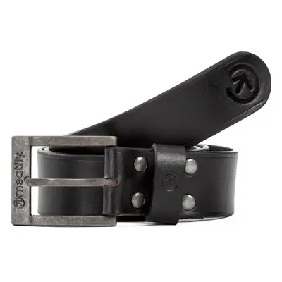 Meatfly Doppler Leather Belt A - Black | Černá 60674677