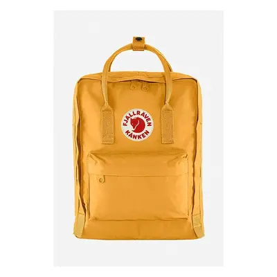 Batoh Fjallraven Kanken žlutá barva, velký, s aplikací, F23510.160-160 84017961