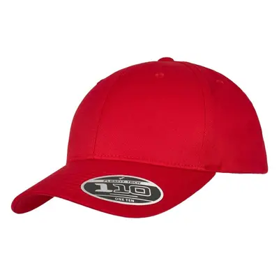 Flexfit 110 Curved Visor Snapback červený 87556505