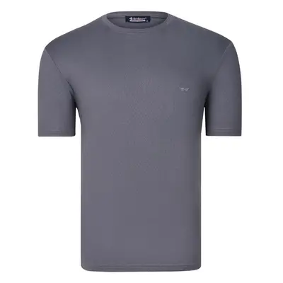 T0737 DEWBERRY MENS T-SHIRT-PLAIN SMOKED 80301991