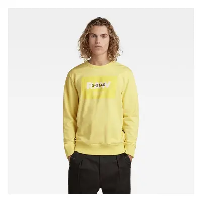 G-STAR Sweatshirt - Originals logo sw yellow 99803913