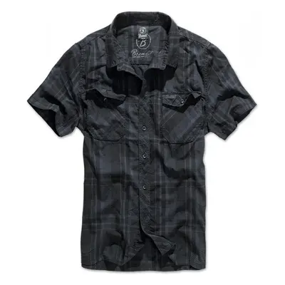 Pánská košile Brandit Roadstar Shirt - černá,modrá 73094041