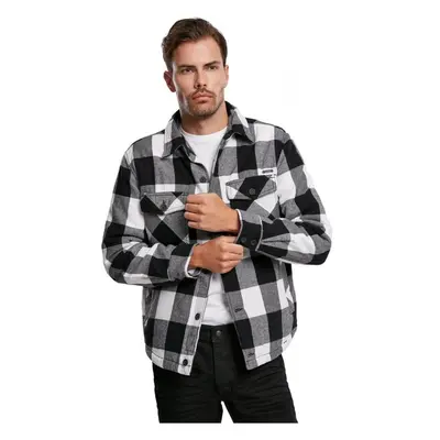 Košile Brandit Lumberjacket - white/black 90104009