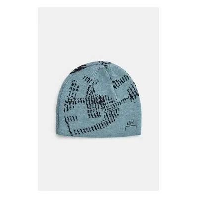 Vlněná čepice A-COLD-WALL* Annex Beanie modrá barva, z tenké pleteniny 99247686