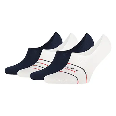 Tommy Hilfiger Socks - TH MEN FOOTIE HIGH CUT GIFTBOX 4P multicolor 99803988