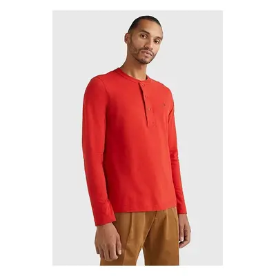 Tommy Hilfiger T-shirt - CLASSIC HENLEY red 95272547