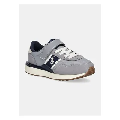 Dětské sneakers boty Polo Ralph Lauren TRAIN 89 SPORT PS šedá barva, 99825504