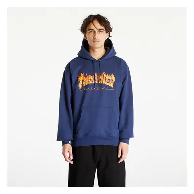 Mikina Thrasher Inferno Hood Navy Blue 87335177