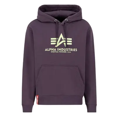 ALPHA INDUSTRIES Mikina svítivě zelená / burgundská červeň 97942113