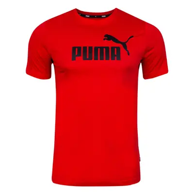 Červené pánské tričko Puma Ess 68011460