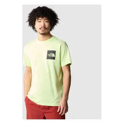 The north face m s/s fine tee M S/S FINE TEE ASTRO LIME 91791423