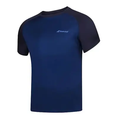 Dětské tričko Babolat Play Club Crew Neck Tee Estate Blue 8 99600242