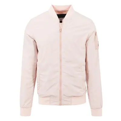 Urban Classics Bunda Light Bomber Jacket světle růžová 91328468