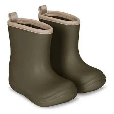 Dětské holínky Konges Sløjd LUC LIGHTWEIGHT RAIN BOOT zelená barva, 99233656