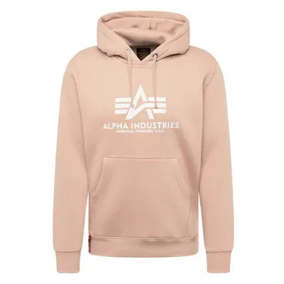 ALPHA INDUSTRIES Mikina meruňková / bílá 95624257