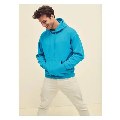 Blue Mens Hooded Sweat Fruit of the Loom 91230356