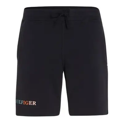 Tommy Hilfiger Shorts - CONTRAST STITCH SWEATSHORT blue 95404607