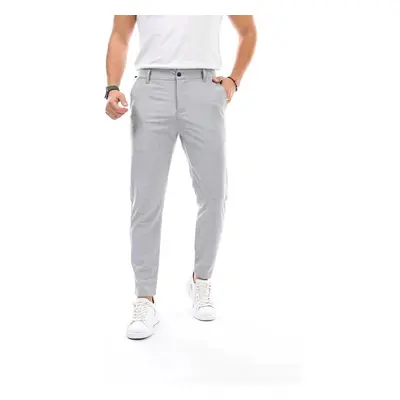 34895 Dewberry Ids Lycra Mens Trousers-LIGHT GREY 99697559